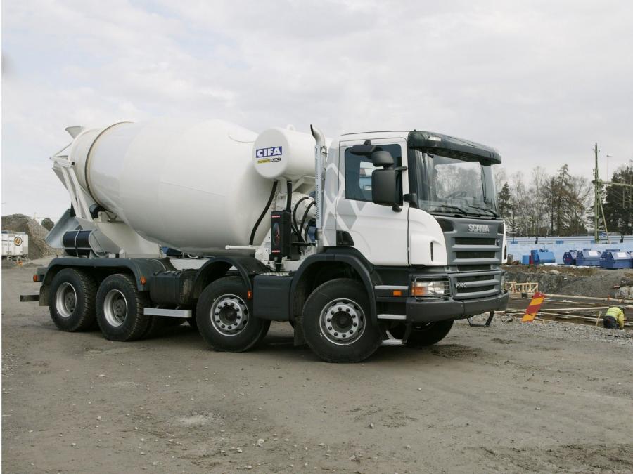  Scania P380 8x4 Mixer 2004 года  (фото 6 из 9)